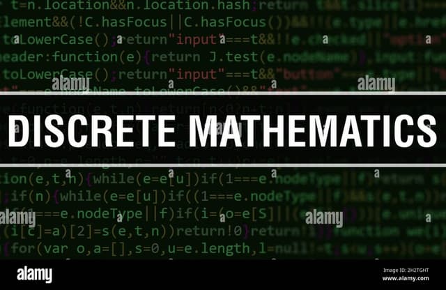 Discrete Mathematics for Computer Science