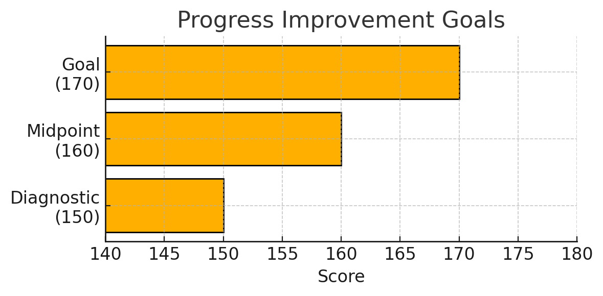 LSAT Score Progress