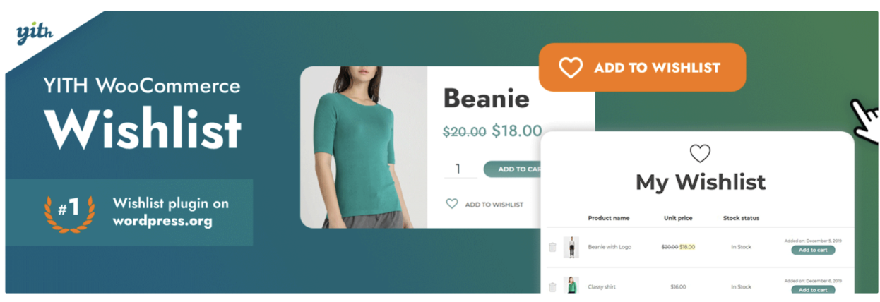 YITH WooCommerce Wishlist
