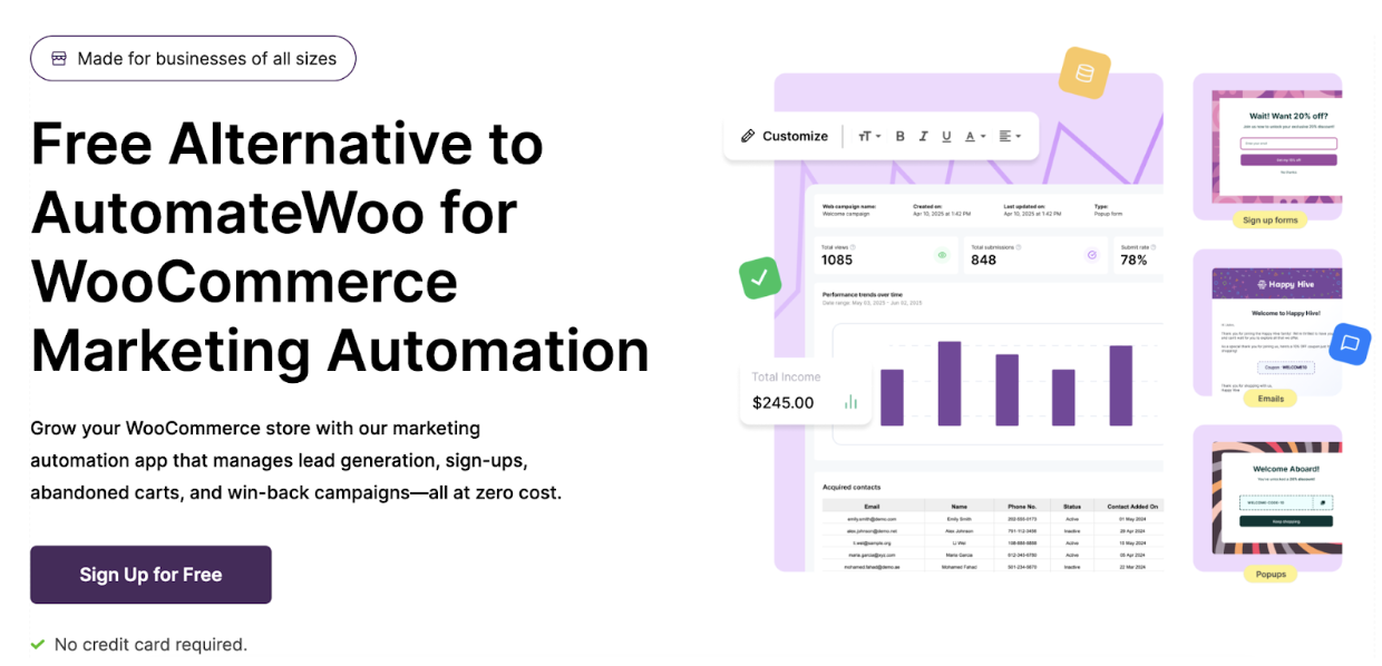 WooCommerce Marketing Automation